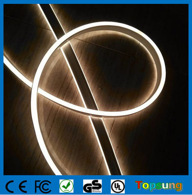 8.5*18mm double-sided white jacket neon sign in led neon light
