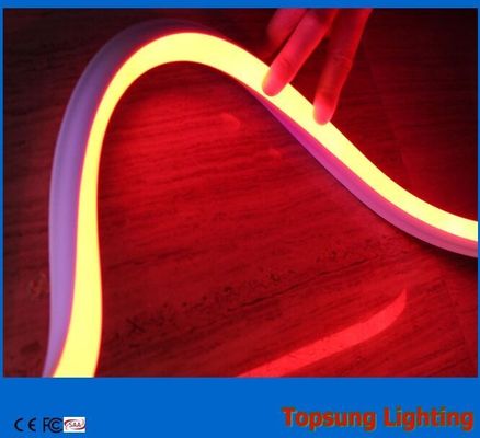 fashionable square red 220v neon light ip67 120leds/m for outdoor building