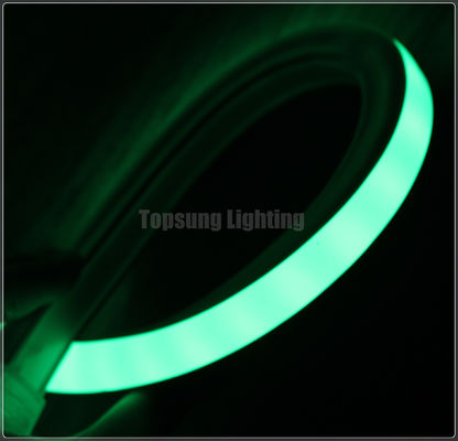 Green Flexible Neon Rope Light Bright 115v 16*16m For Rooms