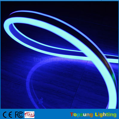 whole sale 230V double-sided blue led neon flexible strip for buildings