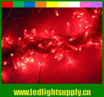2016 new rgb color changing led christmas curtains lights 24v 100 led