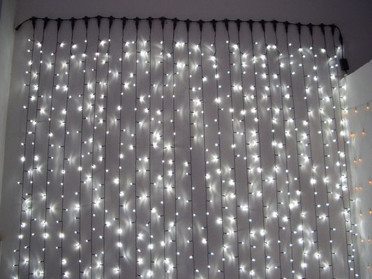 110V Holiday Decoration Lights Christmas Curtain Light For Outdoor