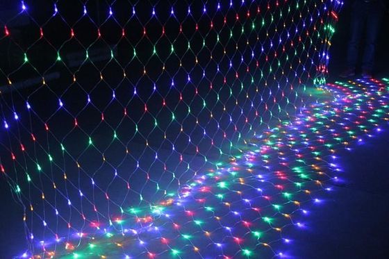 2016 new designed 240V christmas lights led strings decorative net lights for buildings