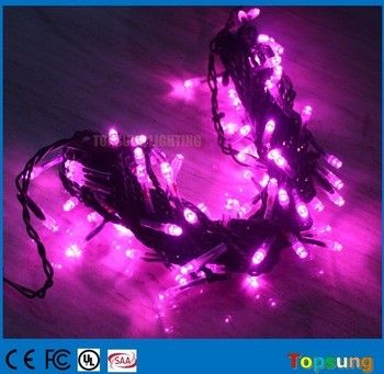 120v Pink 100 led  Holiday Decoration Lights Twinkle Fairy String