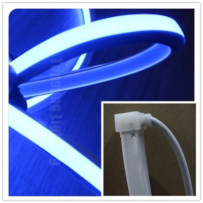 Super Bright Square 220v Blue Flexible Led Neon Rope IP68 waterproof
