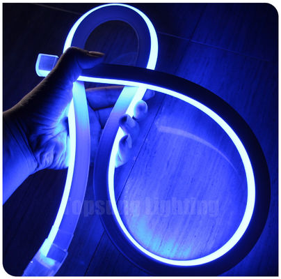 Super Bright Square 220v Blue Flexible Led Neon Rope IP68 waterproof