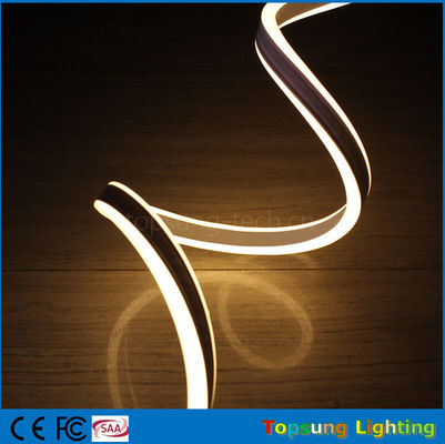 8.5*18mm double-sided warm white 12v neon led lighting signs for christmas