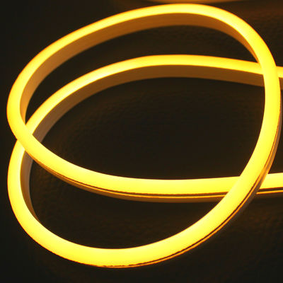 12v super mini led flexible neon strip light yellow luzes de natal christmas decoration smd rope 6*13mm silicone