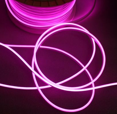 12v 6mm pink neon flexible led strips mini flex led neon rope light