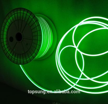 Smallest Size 6x12mm Smd2835 Silicone Led Strip green neonflex