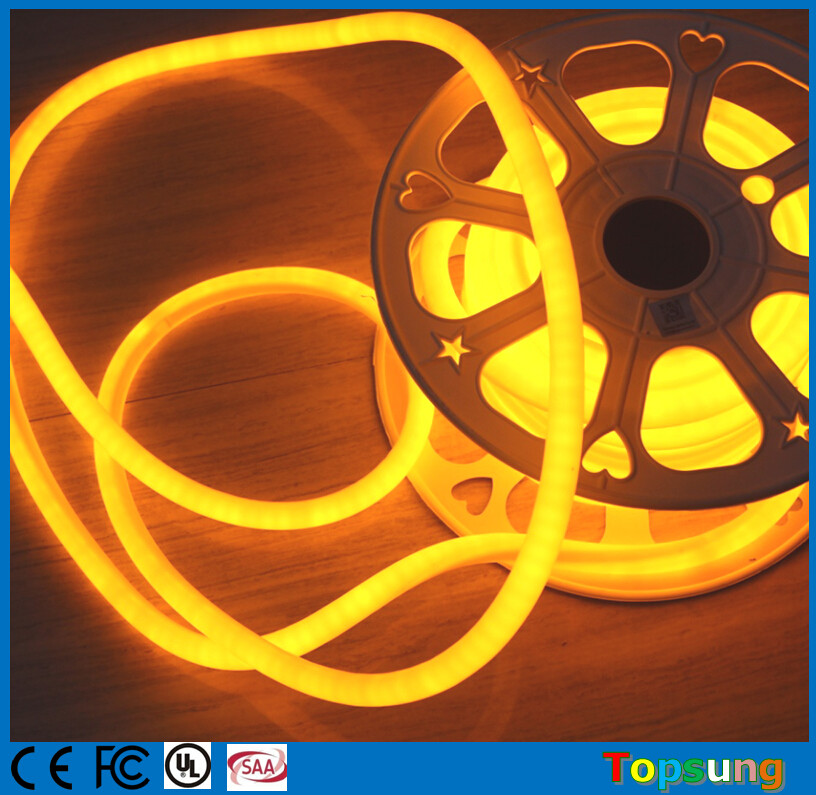 16mm IP67 waterproof neon light high lumen 110V 360 degree round neon