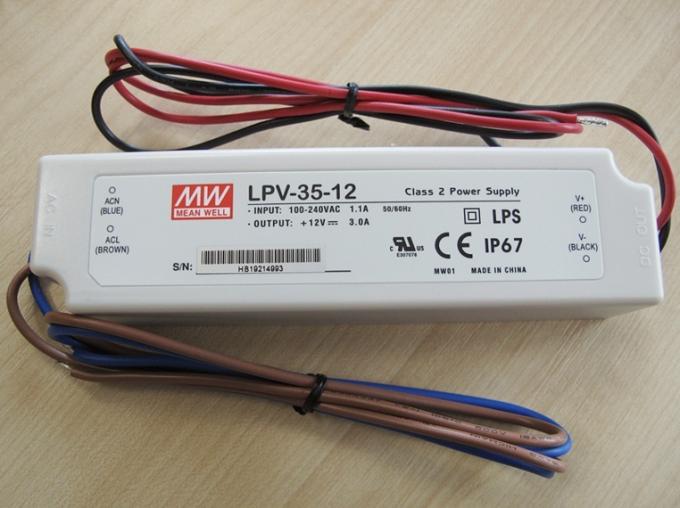MeanWell LPV 12V 20W 35W 60W 100W 150W LED Driver IP67