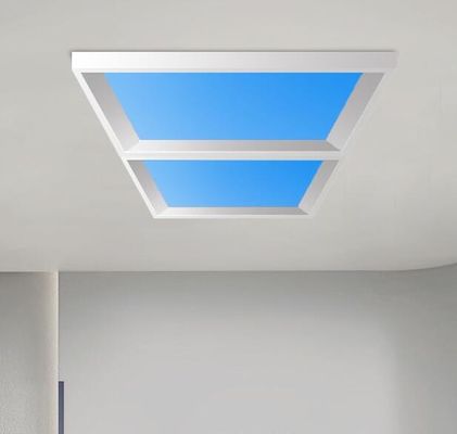 Skylight blue sky clouds recessed 600x600mm decorative led ceiling panel light,decorative plate led panel