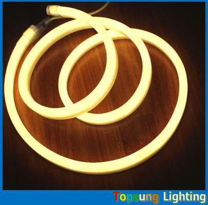 milky white PVC 12v yellow ultra-slim led neon for holiday decoration