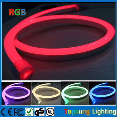 SMD5050 full color RGB 11x18mm 110V CE ROHS approval led neon flex with DMX controlller