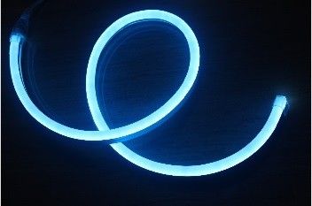 luxury 220v blue 8.5*17mm pvc neon led light for bridge