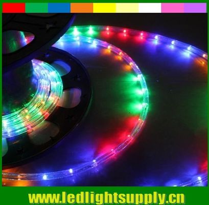 220v DIP 3 wires 11x17mm flat led rope lights with translucent PVC