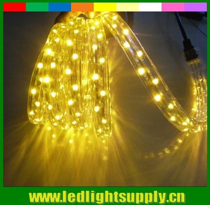 220v DIP 3 wires 11x17mm flat led rope lights with translucent PVC