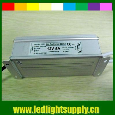 60W single-end output led power supply 12V CE ROHS