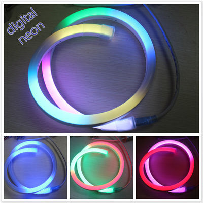 24V 14*26mm low power digital color changing led neon flex light