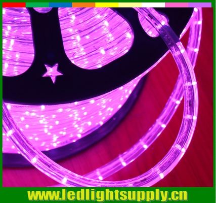 waterproof mini led lights 10mm 2 wire pink christmas rope light