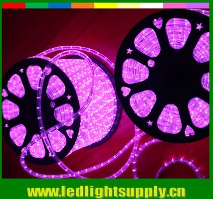 waterproof mini led lights 10mm 2 wire pink christmas rope light