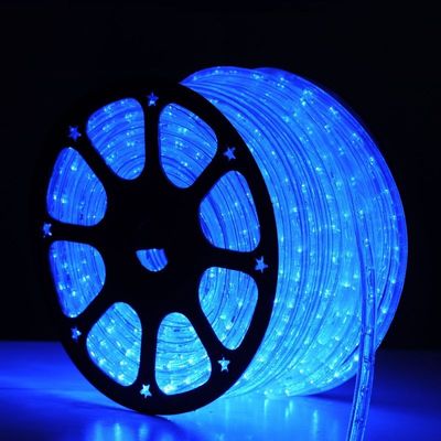 blue waterproof led strip lights 2 wire led christmas rope light