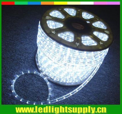 christmas lights 1/2'' 2 wire thin pure white led rope lights