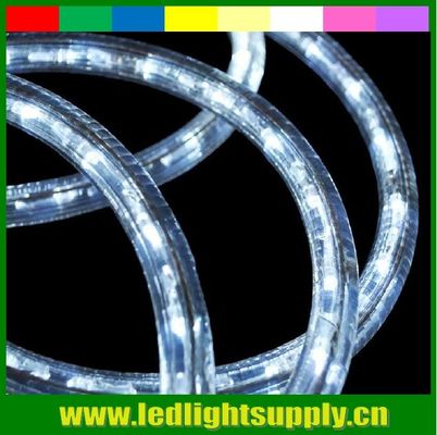 christmas lights 1/2'' 2 wire thin pure white led rope lights