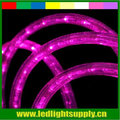 waterproof mini led lights 10mm 2 wire pink christmas rope light