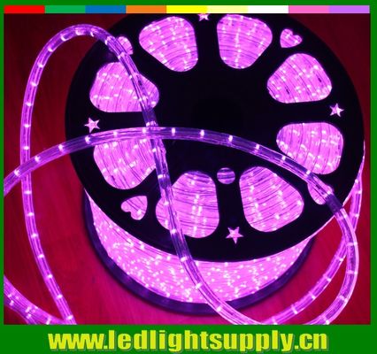 waterproof mini led lights 10mm 2 wire pink christmas rope light