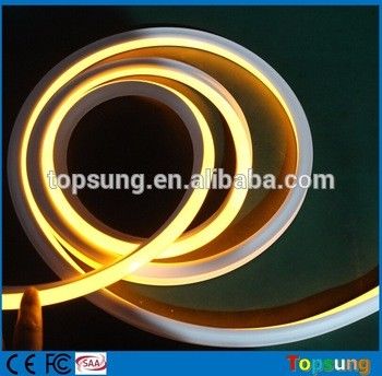 16x16.5mm 220v new yellow square neon flexible light for building decoration