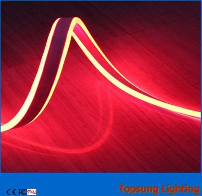 24v red double sided flexible strip neon lights for building decoration