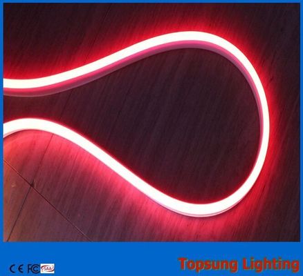 decorative bi-side led neon flex lights red color 24v for building