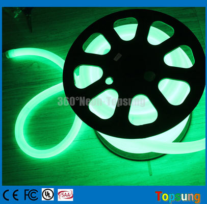 82 feet spool green led neon flex tube light round 12v for room