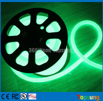 25m roll green pvc 360 degree led neon flex for bridge