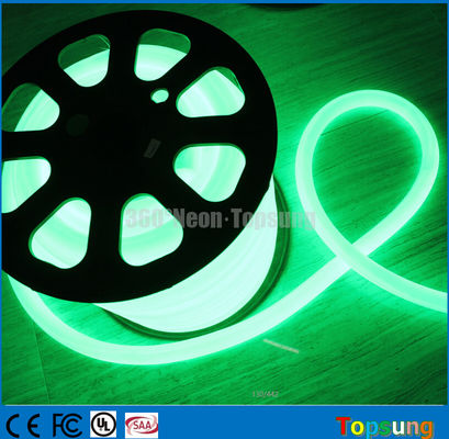 30m spool green 24v 360 degree led neon rope light for let