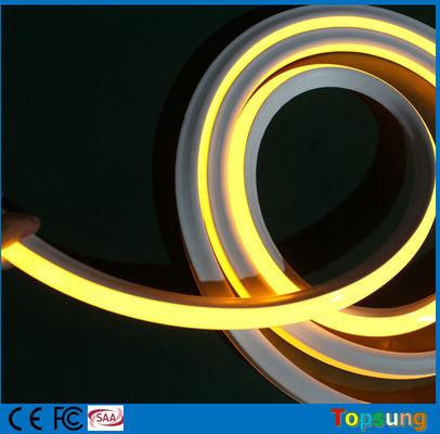 Yellow Square Flexible Neon Led Rope Lights 16*16m 230v For Buildings