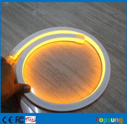 Yellow Square Flexible Neon Led Rope Lights 16*16m 230v For Buildings