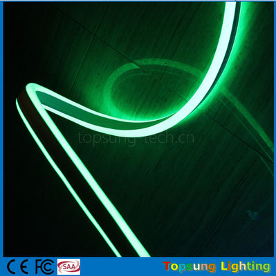 whole sale 230V double sided green led neon flexible rope for buildings