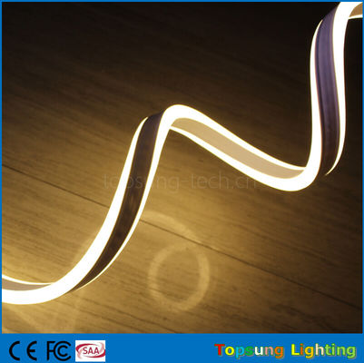 high quality 110V double side warm white led neon flexible strip for buildings