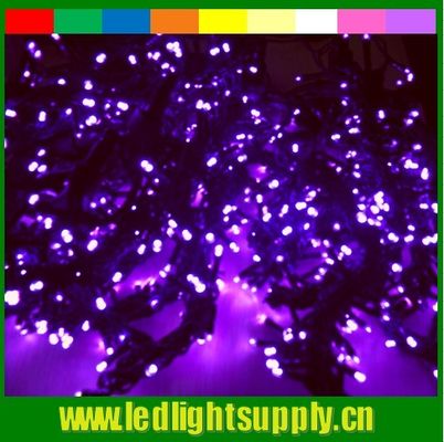 2016 new rgb color changing led christmas curtains lights 24v 100 led