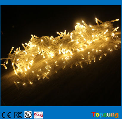 outdoor 10m connectable led christmas string lights warm white on sale