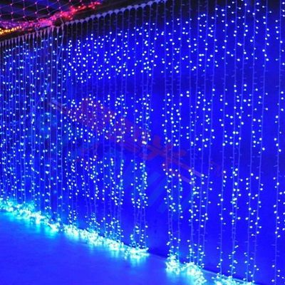 240v Holiday Decoration Lights Led Christmas Lights Curtain For Outdoor