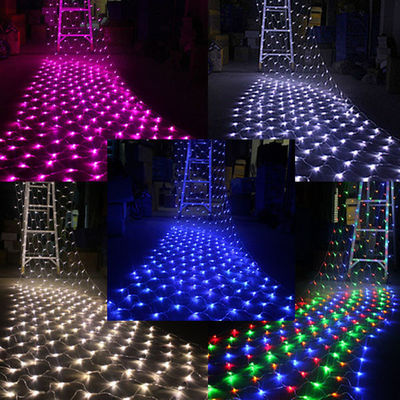 Top View 230v fairy christmas light net for garden