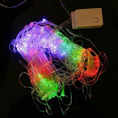 Top View 230v fairy christmas light net for garden