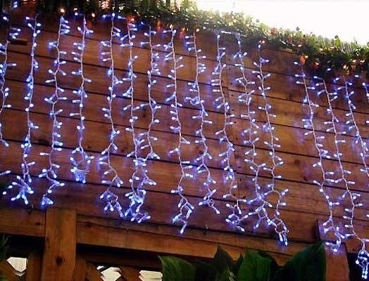 Pretty bright 24V Christmas curtain light for outdoor