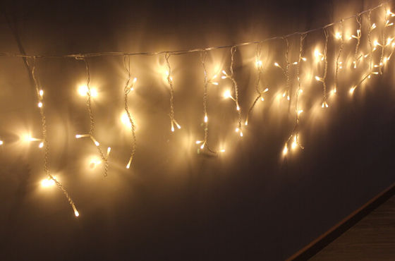 240V Christmas Curtain Lights Outdoor Anti UV Anti-Weather Material