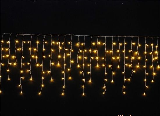 Best selling 12V christmas lights icicle lights for buildings