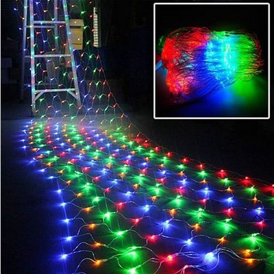 Best selling 110V christmas lights led strings net lights for buildings